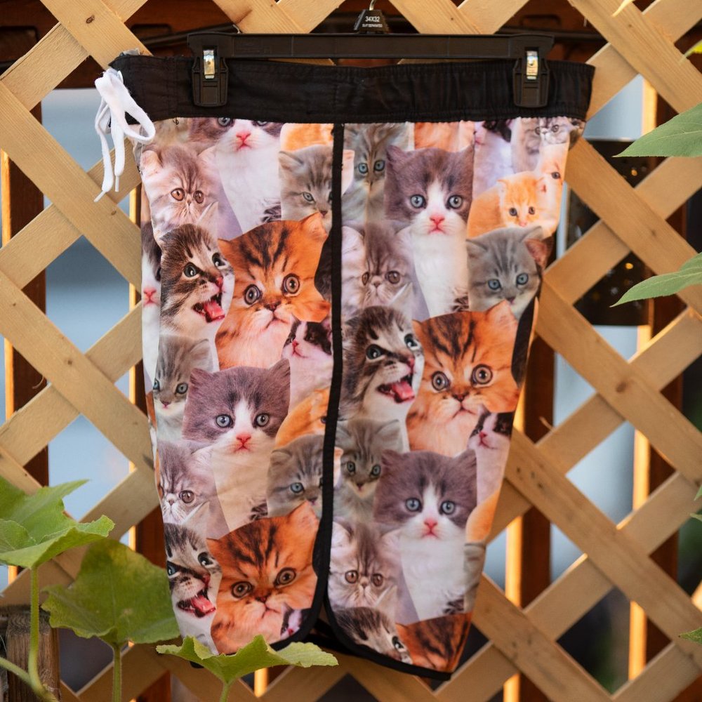 Bioworld Cat Board Shorts [Medium]